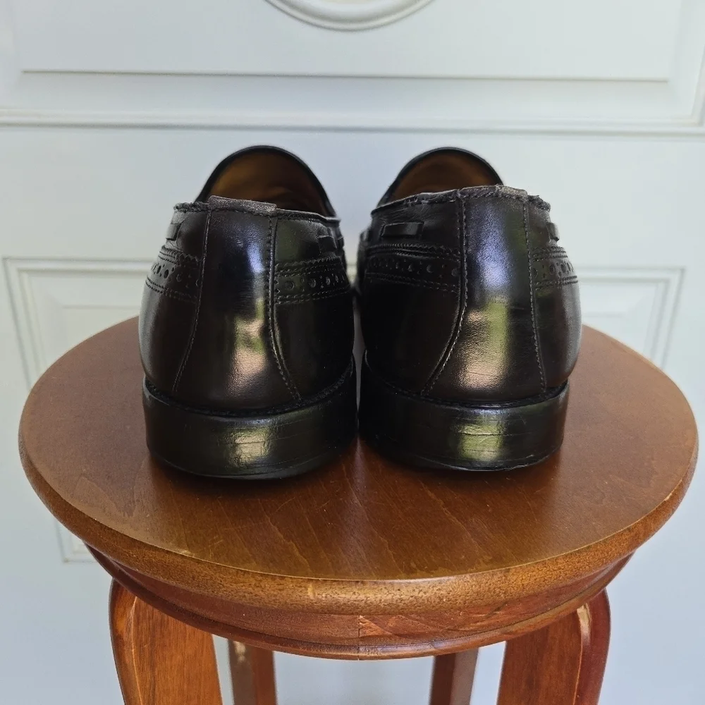 Allen Edmonds Manchester Black Leather Loafers